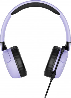 HyperX Cloud Mini - Gaming Headset (Lavender) Slúchadlá s mikrofónom Kábel Pres hlavu Hranie Čierna, Levanduľa PC