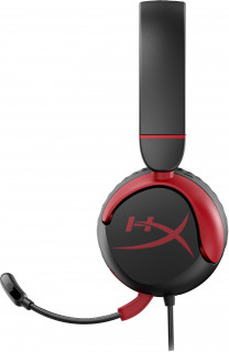 HyperX Cloud Mini - Gaming Headset (Black) Slúchadlá s mikrofónom Kábel Pres hlavu Hranie Čierna, Červená PC