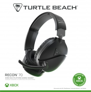 Turtle Beach Recon 70 Slúchadlá s mikrofónom - Čierna PC