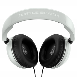 Turtle Beach Recon 50 Slúchadlá s mikrofónom Kábel Pres hlavu Hranie Čierna, Biela PC