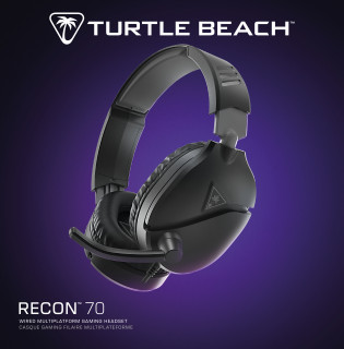 Turtle Beach Recon 70 Slúchadlá s mikrofónom Kábel Pres hlavu Hranie Čierna PC