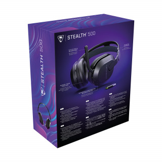 Turtle Beach Stealth 500 Slúchadlá s mikrofónom Bezdrôtový Pres hlavu Hranie Bluetooth PC