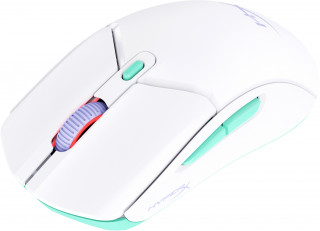 HP HyperX Pulsefire Haste 2 Core Wls - Gaming Mouse (Wht/Grn/Pur) myš Hranie Všestranný USB Typ-A 3600 DPI PC