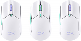 HP HyperX Pulsefire Haste 2 Core Wls - Gaming Mouse (Wht/Grn/Pur) myš Hranie Všestranný USB Typ-A 3600 DPI PC