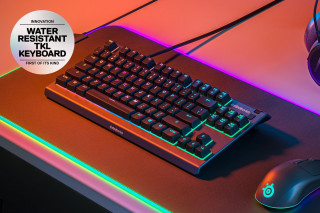 Steelseries APEX 3 TKL klávesnica USB QWERTY US - Čierna PC