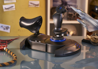 Thrustmaster T.Flight Hotas 4 Čierna, Modrá USB 2.0 Joystick Digitálny PC, PlayStation 4 PC