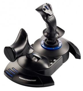 Thrustmaster T.Flight Hotas 4 Čierna, Modrá USB 2.0 Joystick Digitálny PC, PlayStation 4 PC