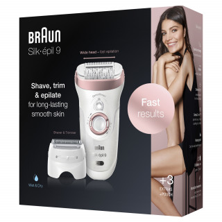 BRAUN Silk-épil SES9-720 Epilátor Home