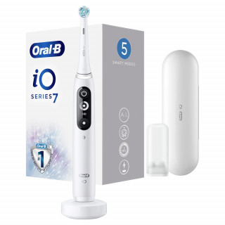 Oral-B iO7 Elektrická zubná kefka biela Home