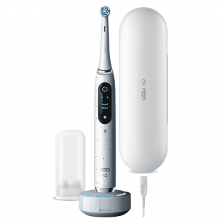 Oral-B iO10 magnetická zubná kefka Stardust White Home