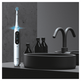 Oral-B iO10 magnetická zubná kefka Stardust White Home