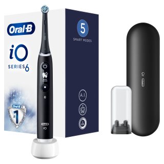 Oral-B iO6 Elektrická zubná kefka - Čierna Home