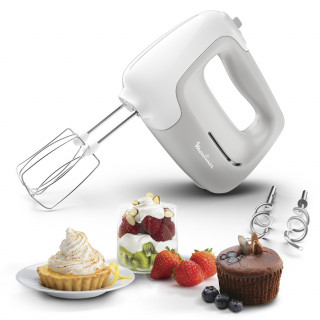 Tefal HT450B38 Prep`Mix white-grey hand mixer Home