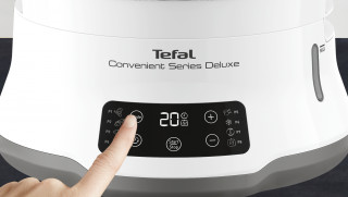 Tefal VC502D10 Convenient Series Deluxe XL white stainless steel food steamer Home