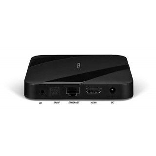 APPROX Media player - 4K Smart TV box QuadCore1.5Ghz, 16GB built-in memory, Android7.1, WiFi, HDMI, BT, 2 pcsUSB, remote switch. Home