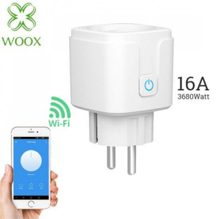 Woox Smart Home Smart Plug - R5024 (overcurrent sensor, timer, white, Wi-Fi, ) Home