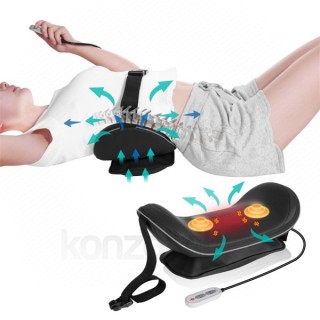 Naipo massager Waist - MGBK-Q1 (heatable, vibration function, 2 massage heads, adjustable height) Home