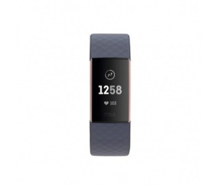 Fitbit Charge Rose Gold Blue Grey Mobile