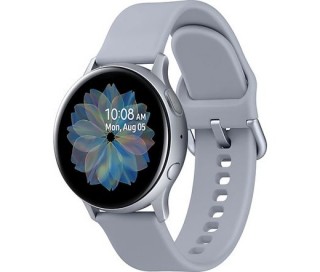 Samsung Galaxy Watch Active 40mm aluminum Silicone Strap Silver Mobile