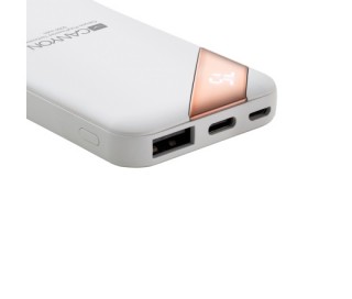 Canyon CNE-CPBP5W 5000mAh Powerbank with digital display White Mobile