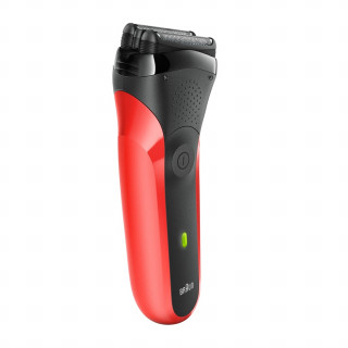 BRAUN 3 300s MEN'S RAZOR red Home