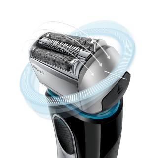 BRAUN 5-5190cc Wet&Dry razor Home