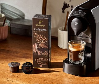 TCHIBO Cafissimo Espresso Dark Chocolate Magnetic Home