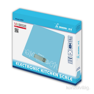 Momert 6854 blue  glass plate  kitchen scale Home
