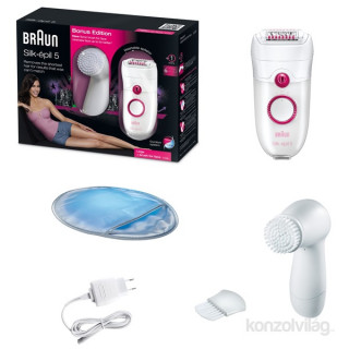 Braun SE5329 EPILATOR and face scrub Home