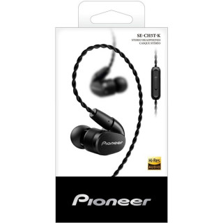 Pioneer SE-CH5T-K Hi-Res Audio In-Ear Headset Black Mobile