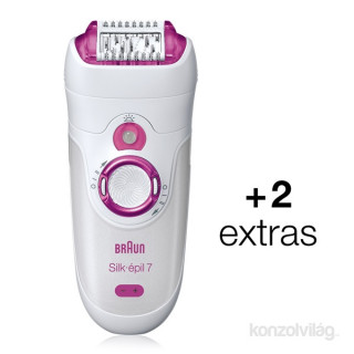 Braun SE7521 EPILATOR + facial cleanser brush Home