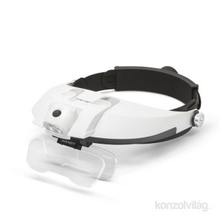 Handy Headband magnifier with LED lighting, double lens Home