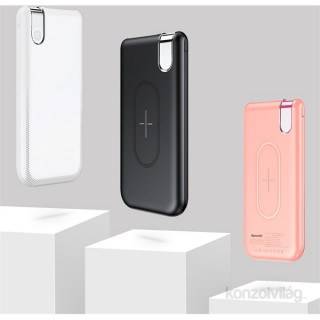 Baseus Thin 10000mAh Wireless pink powerbank Mobile