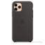 Apple iPhone 11 Pro Black silicone case thumbnail