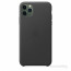 Apple iPhone 11 Pro Max Black leather case thumbnail