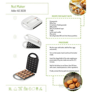 Adler AD3039 cake maker Home