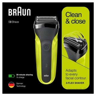 BRAUN 300s/black - yellow /razor Home