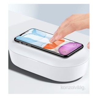 Usams ZB138 multifunctional portable sterilization box and Wireless QI charger Home