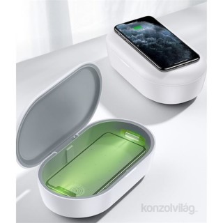 Usams ZB138 multifunctional portable sterilization box and Wireless QI charger Home