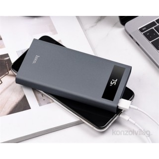 Hoco J49 2xUSB/Type-C/microUSB/PD/QC3.0/10.000 mAh/Gray powerbank Mobile