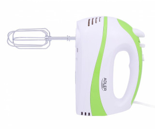 ADLER AD4205G Hand mixer , 300W, white-green  Home