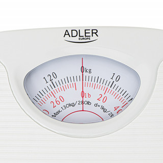 ADLER AD8151W Mechanical Bathroom Scale, white Home