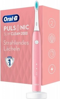 Oral-B Pulsonic Slim Clean 2000 pink electric toothbrush Home