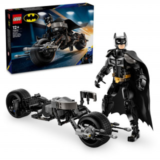 LEGO Batman:Zostaviteľná figúrka: Batman™ a motorka Bat-Pod (76273) Hračka