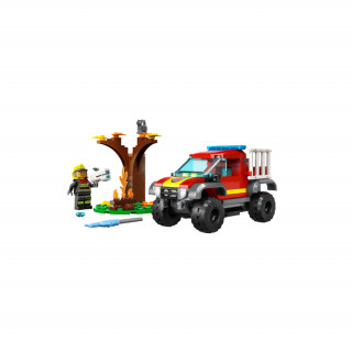 LEGO City Hasičské terénne auto 4x4 (60393) Hračka