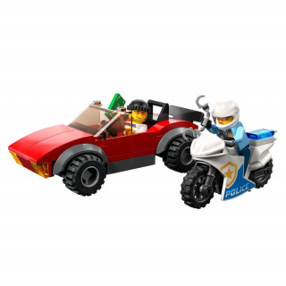 LEGO City Naháňačka auta s policajnou motorkou (60392) Hračka