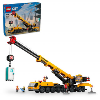 LEGO City: Žltý pojazdný stavebný žeriav (60409) Hračka