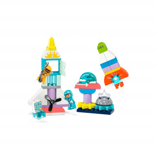 LEGO DUPLO Vesmírne dobrodružstvo s raketoplánom 3 v 1 (10422) Hračka