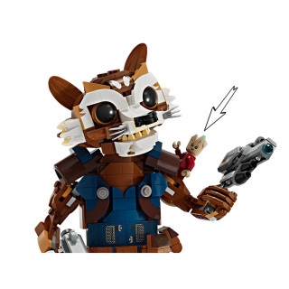 LEGO Marvel Super Heroes Rocket a malý Groot (76282) Hračka