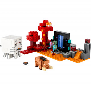 LEGO Minecraft Prepadnutie portálu do Netheru (21255) Hračka